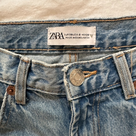 Zara High Waist Denim - Picture 6 of 8